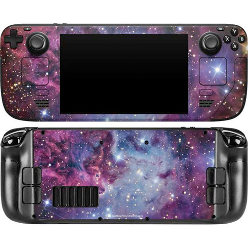 The Fox Fur Nebula Steam Deck Handheld Gaming Computer Skin